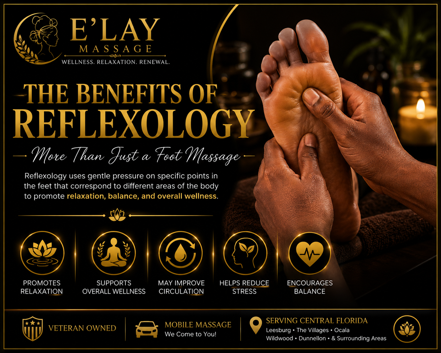 The Benefits of Reflexology | More Than Just a Foot Massage | E'Lay Massage